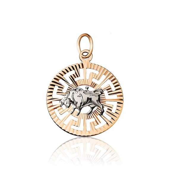 Золота підвіска &amp;quot;Тілець&amp;quot; - 1
