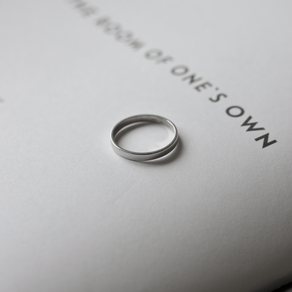 Срібна каблучка &amp;quot;Обручка&amp;quot; - 4