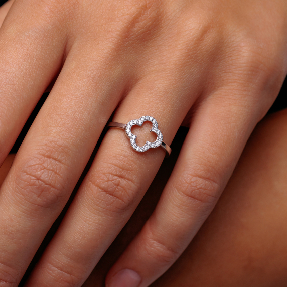 Серебряное кольцо &amp;quot;Cloveria&amp;quot; - 1