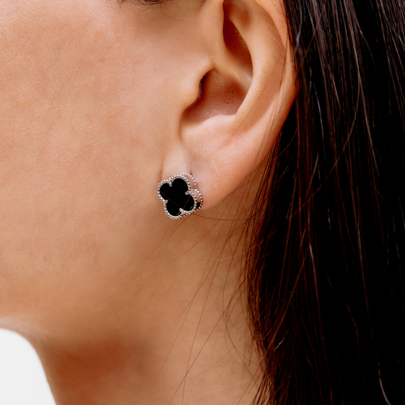 Золоті сережки "Cloveria" - 2 Золоті сережки "Cloveria" - 2