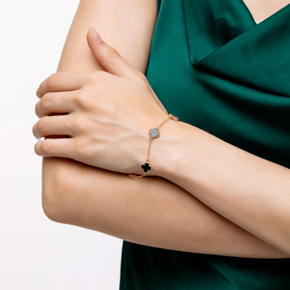 Золотой браслет &amp;quot;Cloveria&amp;quot; - 6