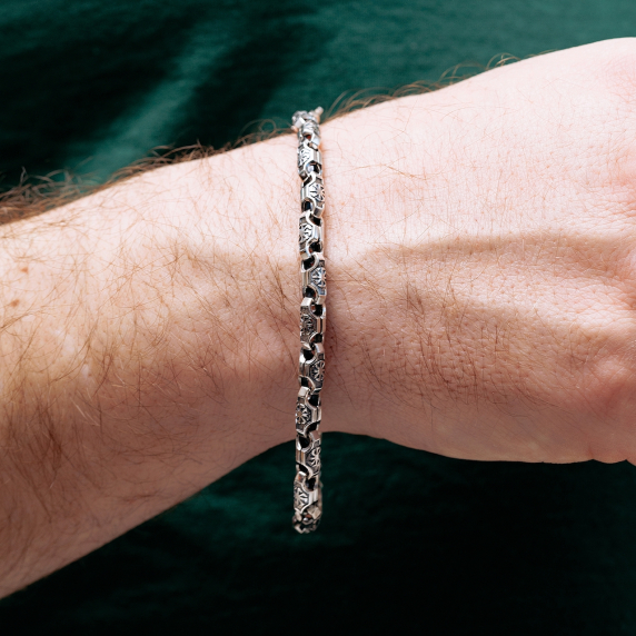 Срібний браслет &amp;quot;Арктика&amp;quot; - 5