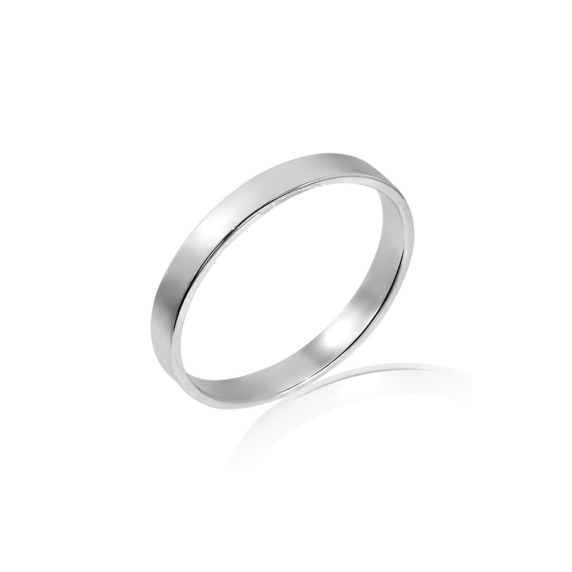 Срібна каблучка &amp;quot;Обручка&amp;quot; - 1