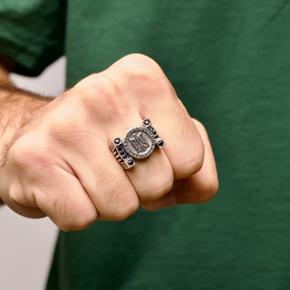 Серебряный перстень &amp;quot;Тризуб&amp;quot; - 6