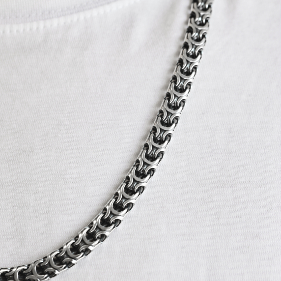 Серебряная цепочка "Рамзес" - 9 Серебряная цепочка "Рамзес" - 9