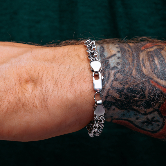 Серебряный браслет "Козацкий Бисмарк" - 6 Серебряный браслет "Козацкий Бисмарк" - 6