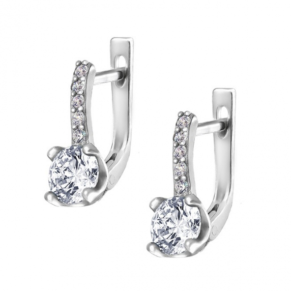 Срібні сережки &amp;quot;Вікторія&amp;quot; - 2